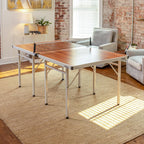 STIGA Space Saver - Compact Ping Pong Table - Separate Table Halves - Regulation Height - No Assembly Required