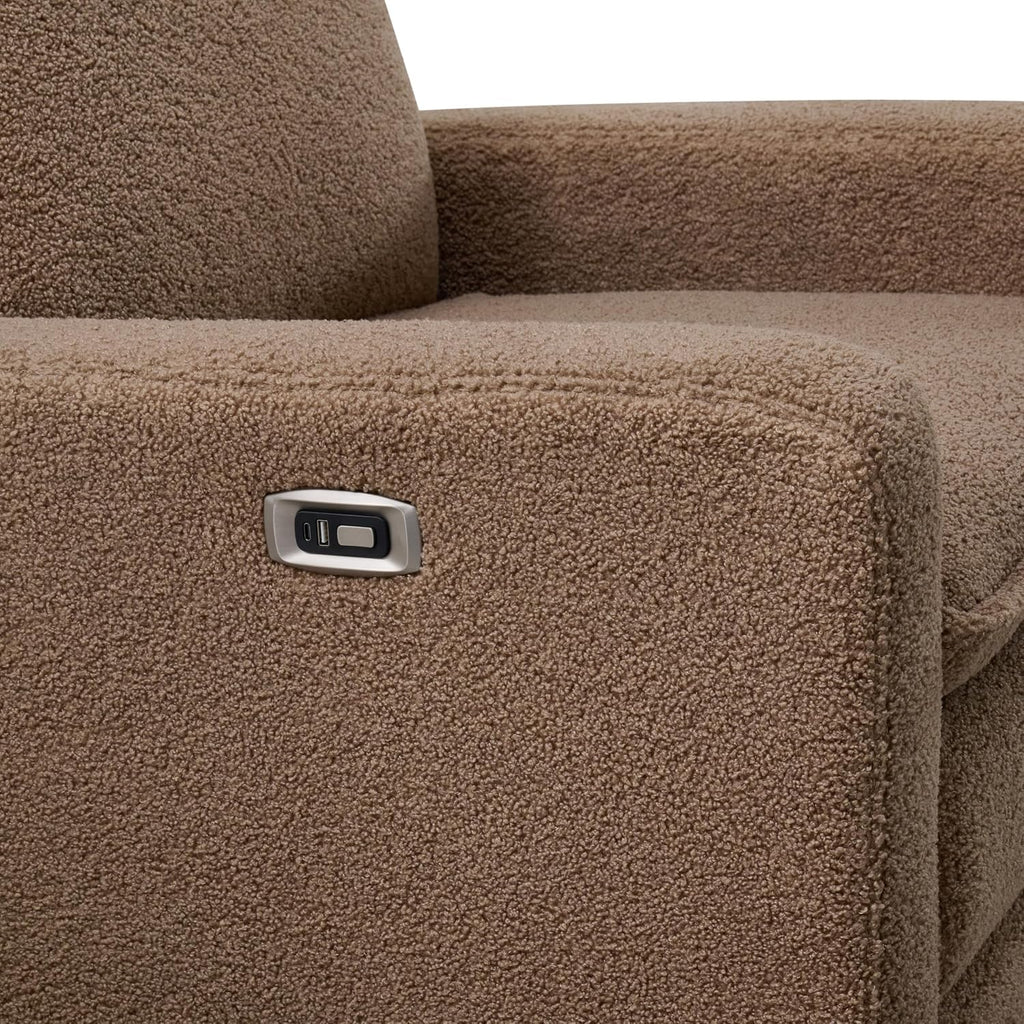 Oxford Baby Uptown Power Recliner/Glider, Teddy Brown