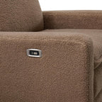 Oxford Baby Uptown Power Recliner/Glider, Teddy Brown