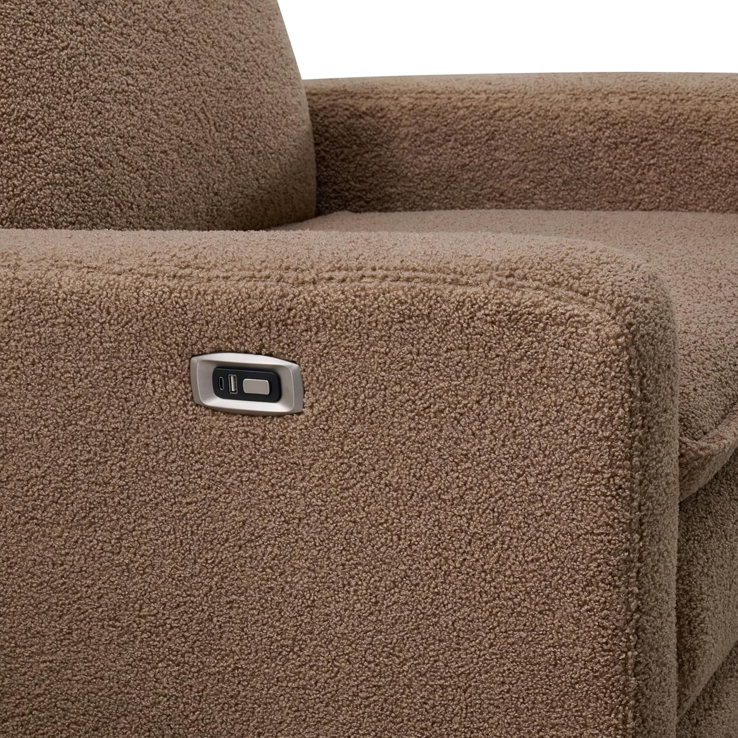 Oxford Baby Uptown Power Recliner/Glider, Teddy Brown