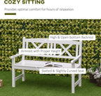 Rustic Style Wooden Bench