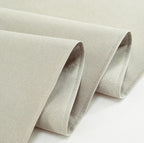 Mengersi Solid Bed Runner Scarf Protector Slipcover Bed Decorative Scarf for Bedroom Hotel Wedding Room (King, Beige)