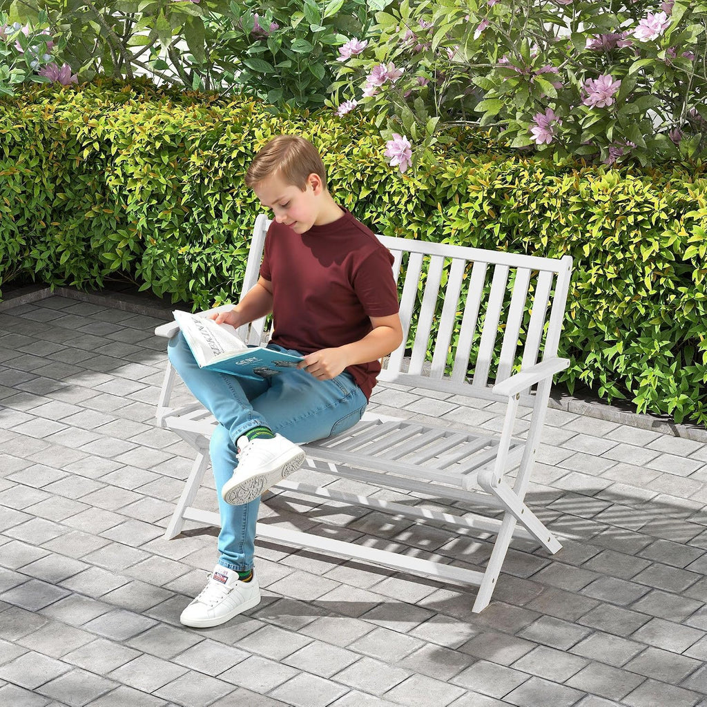 Acacia Wood Outdoor Garden Bench