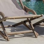 Beach Sling Chair Grey(Set of 2)