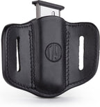 1791 Gunleather Mag Holster for Single Stack Mags, OWB Magazine Pouch for Belts