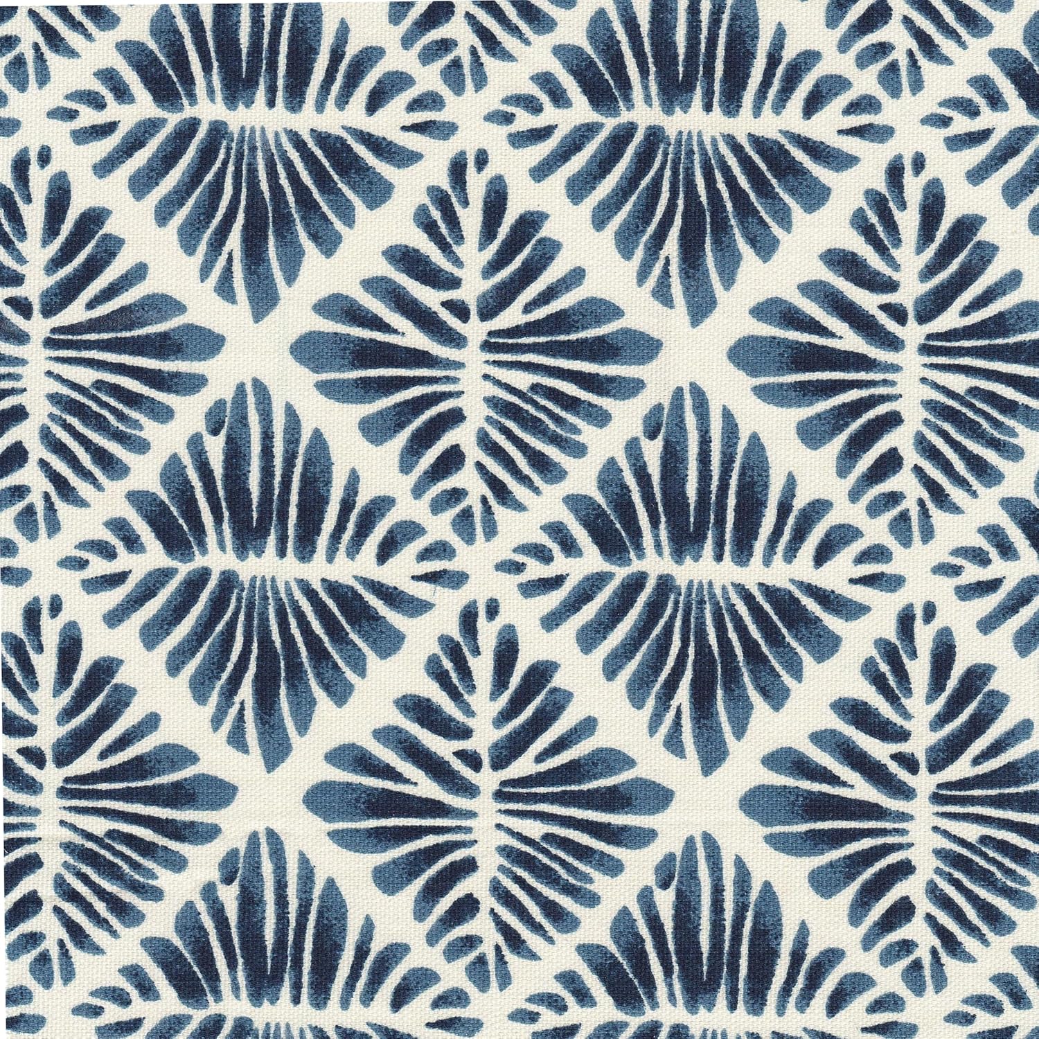 HomePop 36" Decorative Storage Bench - Blue Geometric Pattern