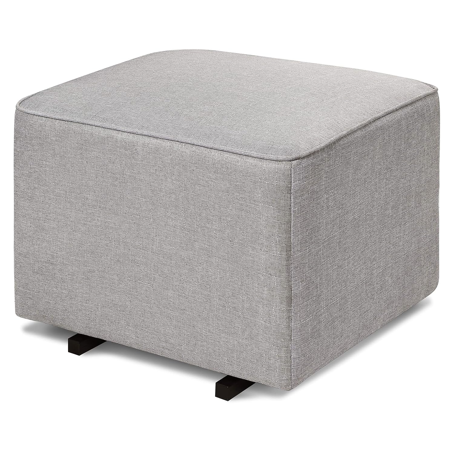 DaVinci Universal Gliding Ottoman in Misty Grey, Greenguard Gold & CertiPUR-US Certified