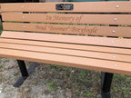 Memorial Park Bench