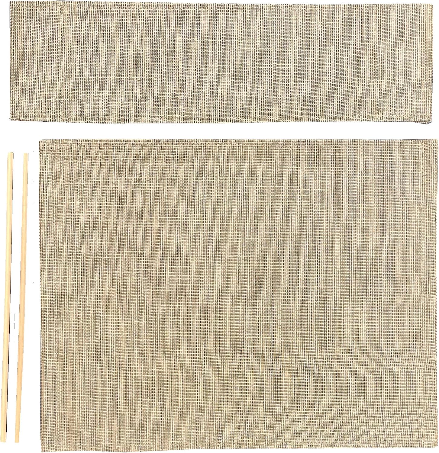 Mesh Directors Chair Replacement Cover (Round Stick) - Burlap