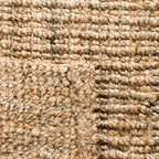 SAFAVIEH Natural Fiber Collection Runner Rug - 2'6" x 8', Natural Brown, Handmade Jute, Farmhouse Style, Chunky Textured Thick Pile (NF447A)
