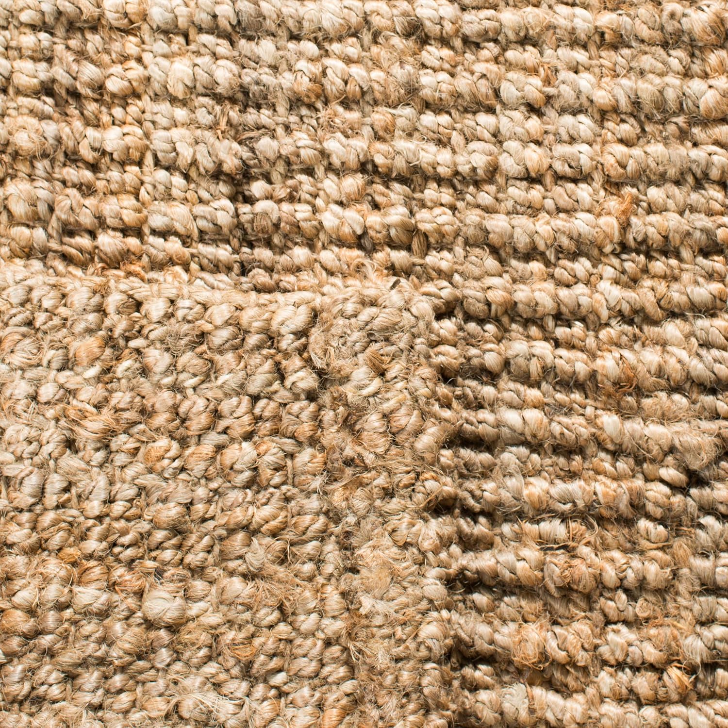 SAFAVIEH Natural Fiber Collection Runner Rug - 2'6" x 8', Natural Brown, Handmade Jute, Farmhouse Style, Chunky Textured Thick Pile (NF447A)
