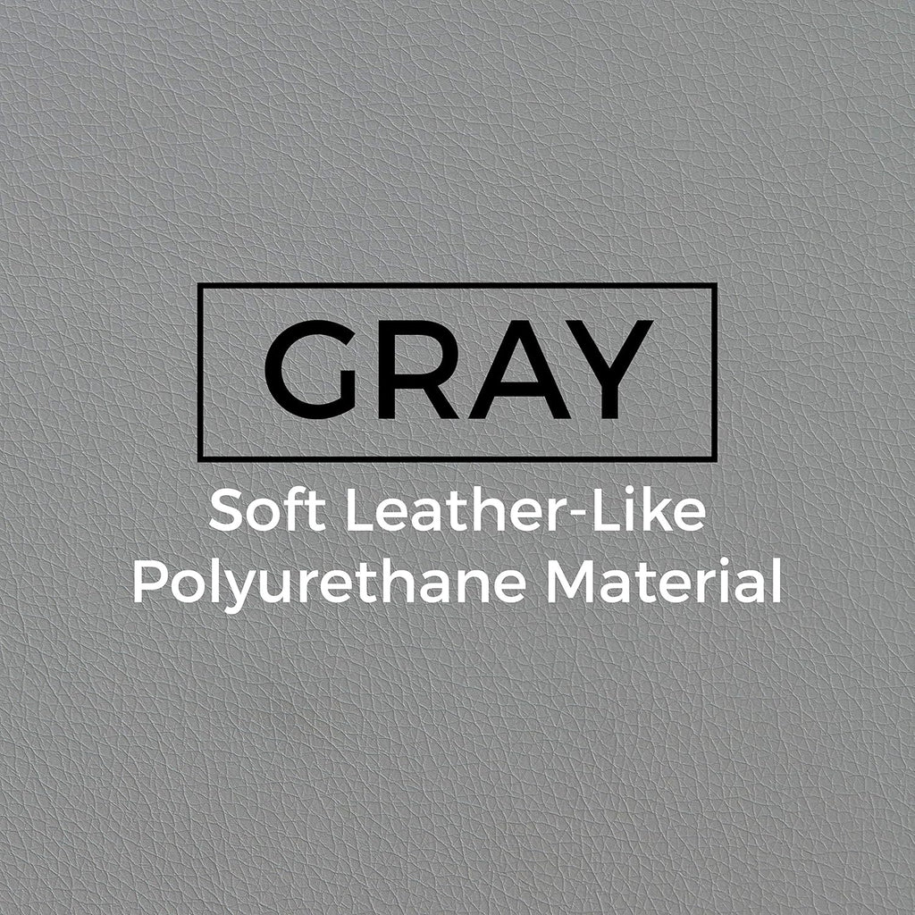 Factory Direct Partners Soft Tufted Floor Rocker - Cushioned Ground Chair for Kids Teens and Adults - Great for Reading, Gaming, Meditating, TV - Coal, 10488-GY
