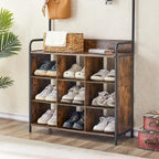Hall Tree with Bench and Shoe Storage | Versatile Entryway Organizer with Coat Rack, Hooks & Shelf | Freestanding Mudroom Solution for Clothing and Shoes