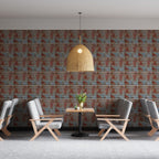 Dundee Deco Rusty Corrugated Old Tin Roof Lay in, PVC 3D Decorative Ceiling Panel, 2 ft X 2 ft (60cm X 60cm), 4 sq ft (0.37 sq m) Each