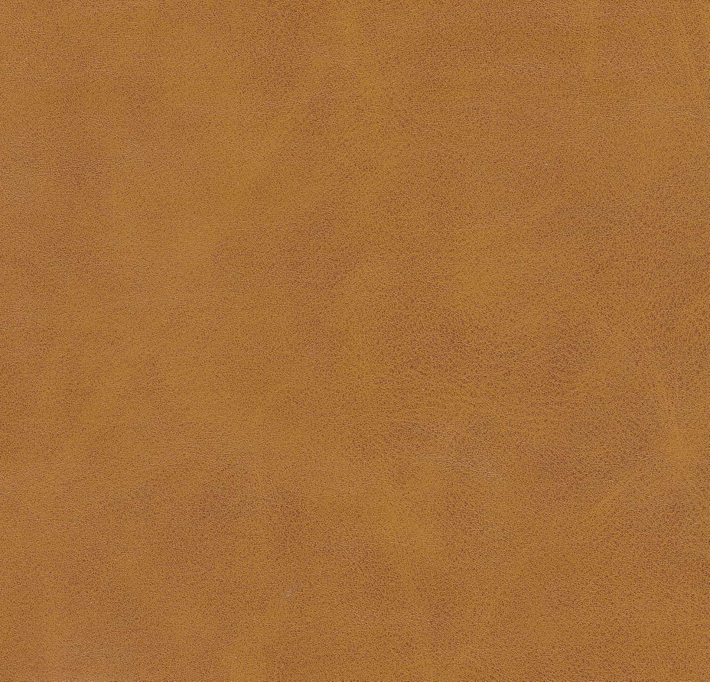 HomePop Channeled Metal Dining Chair | HomePop Home Décor | Single Pack - Caramel Brown Faux Leather
