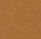 HomePop Channeled Metal Dining Chair | HomePop Home Décor | Single Pack - Caramel Brown Faux Leather