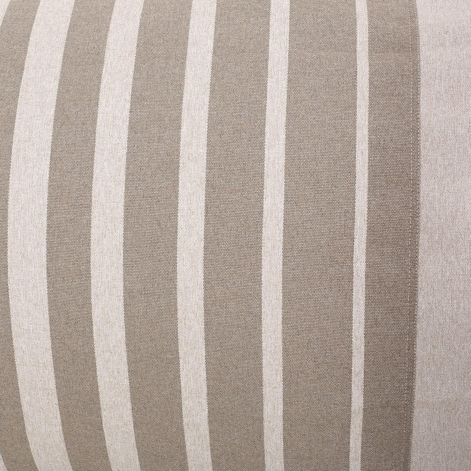 Christopher Knight Home Hudgeons 6.5 Foot Striped Bean Bag - Natural/Brown Stripes